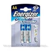Элемент питания Батарейка ENERGIZER Ultimate Lithium AA/L91 1x2шт. фото