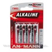 Элемент питания Батарейка Ansmann Red Alkaline AA 4 шт фото