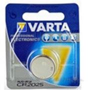Элемент питания Батарейка VARTA CR 2025 Lithium фото