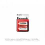 Батарейка Panasonic RED ZINK R20 BLI 2 ZINK-CARBON (R20REL/2BP) фотография