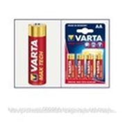 Элемент питания Батарейка VARTA MAX TECH AA Alkaline 1х4 шт. фото