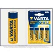 Элемент питания Батарейка VARTA LONGLIFE AA Alkaline 1х4 шт. фотография