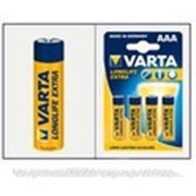 Элемент питания Батарейка VARTA LONGLIFE AAA Alkaline 1х4 шт. фото