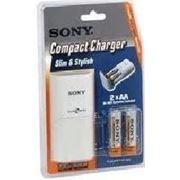 Зарядное устройство Sony Compact Charger + 2xAA 2500mAh
