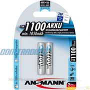 Аккумулятор AAA ANSMANN 1100mAh 2шт (5035222) фотография