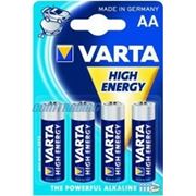 Батарейка AA VARTA High Energy * 4 (04906121414) фотография