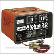 Зарядное устройство TELWIN ALPINE 30 Напряжение питания: 220-240 V ~ 50 Hz, Напряжение заряда: 12-24, Заряд, передаваемый аккумулятору: 15/400, фото