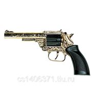 Пистолет револьвер металлический 8-зарядный DAKOTA GOLD