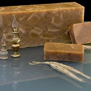 Натуральное мыло с эфирным маслом ванили и овсом (100 гр) фотография