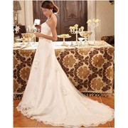 Свадебное платье с корсетом фото