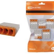 Строительно-монтажная клемма КБМ-2273-233 (2,5мм2) с пастой (5 шт/упак) TDM ELECTRIC SQ0517-0122 фото