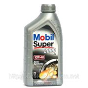 Полусинтетическое моторное масло Mobil Super 2000 10W-40 1л. фотография
