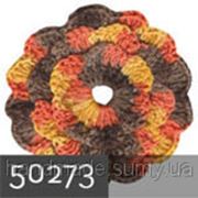 Пряжа для вязания Кашемир файн ALIZE желтый-оранжев-коричневый 50273 фотография