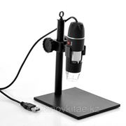 Цифровой USB-микроскоп - 500X Zoom, 8 светодиодов, Регулируемая по высоте подставка фото