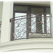 Ограждения для балконов и террас кованные под заказ фото