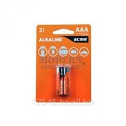 Батарейки ACME Batteries AAA Alkaline LR03-2pcs фото