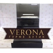 Элегантная коробка Verona с пластиковой крышкой 160*160*100 фото