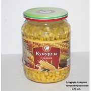 Кукуруза сладкая консервированная 720 мл фото