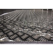 Алюминиевый лист рифленый от 1,2 до 3мм, резка в размер.. Доставка по всей области. Арт-12-02 фото