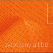 Алькантара оранжевая для перетяжки салона авто фото
