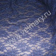 Ткань, гипюр с эластаном Арт.VM-620 т.синий , ширина 150см