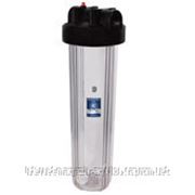 Aquafilter FHBC20B1-20'' корпус фильтра BB, прозрачный стакан, сбросник воздуха, резьба 1'' фото