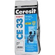Затирка Ceresit CE 33 Super для узких швов до 5 мм голубой (2кг) фото