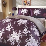 Комплект постельное белье Deluxe Fiona Purple сатин Hobby фотография