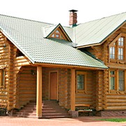 Дома деревянные Классический русский фото