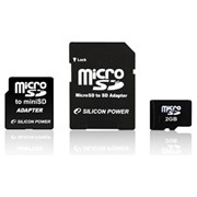 Micro SD 2GB MicroSD ( Silicon Power ) фото