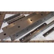 Ножи гильотинные по чертежу заказчика фото