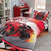 Комплект детского постельного белья сатин Hobby Moto Racing red, арт. 15669010