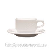 Чашка кофейная фарфоровая Lubiana “Arcadia“ 80 мл. фото