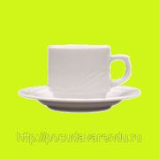 Чашка кофейная фарфоровая Lubiana “Arcadia“ 100 мл. Блюдце идет отдельно. фото