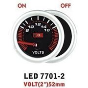 Дополнительный прибор Ket Gauge LED 7701-2 вольтметр. Дополнительный прибор купить. фото