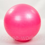Мяч для фитнеса (фитбол) гладкий глянцевый 65см (PVC,800г, ABS техн.)
