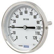 Биметаллический термометр Модель 52 осевой