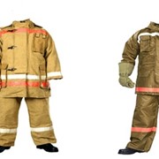 Боевая одежда пожарного фотография