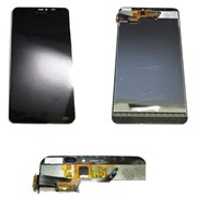 Дисплей для Nokia 640 XL (RM-1067) в сборе с тачскрином (черный) фото