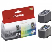 Картридж Canon PG-40+CL-41 (0615B043) набор для Canon Pixma MP450/150/170, черный/трехцветный фотография