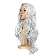 Женщины Парик Волнистые полнотелые Волосы Расширения Термостойкие Синтетические-8