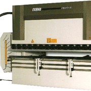 Гибка металла на синхронизированном гидравлическом гибочном прессе марки NC HAR 3100-16 фото