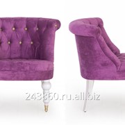 Кресло Moka Lofty Purple+пуговицы Lofty Apple фотография