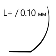 Черные ресницы для наращивания Lash&Go 0,10/L+/9 mm (16 линий) фото