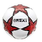 Мяч футбольный Next, мягкий, пвх 1 слой, 5 размер, камера резина, машинная обработка фотография