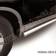 Пороги d76 труба из нержавеющей стали Honda CR-V (2013) (2L) HCRV13-006 фотография