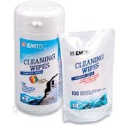 Запасные чистящие салфетки EMTEC, 100 шт. фото