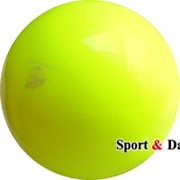 Мяч желтый,18см, вес 400 гр. фотография