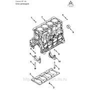 Блок цилиндров двигателя Cummis ISF 3.8 5256400