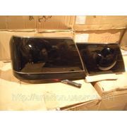Задние фонари на ВАЗ 2115 модель Лексус (супер черные) фото